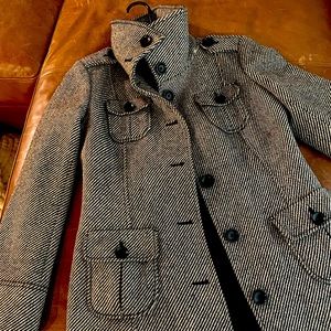 Classic tweed trench coat - Gap size small